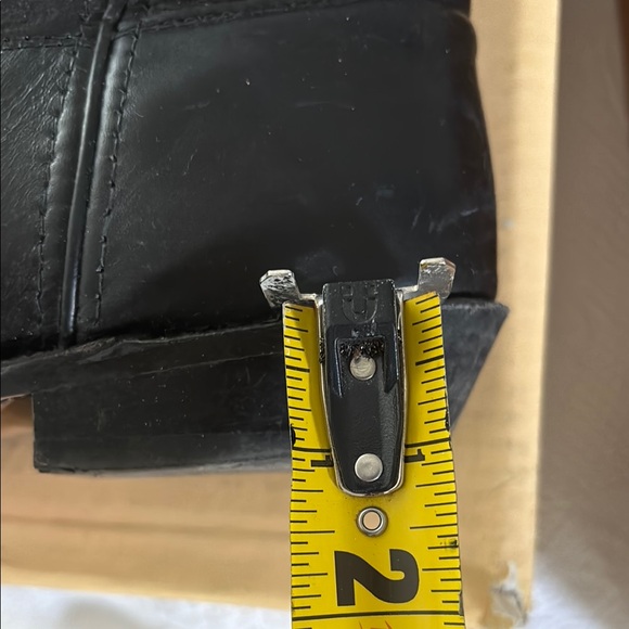 Vittorio Ricci Studio Black Leather Cowboy Boots. Size 8M. - Picture 8 of 12